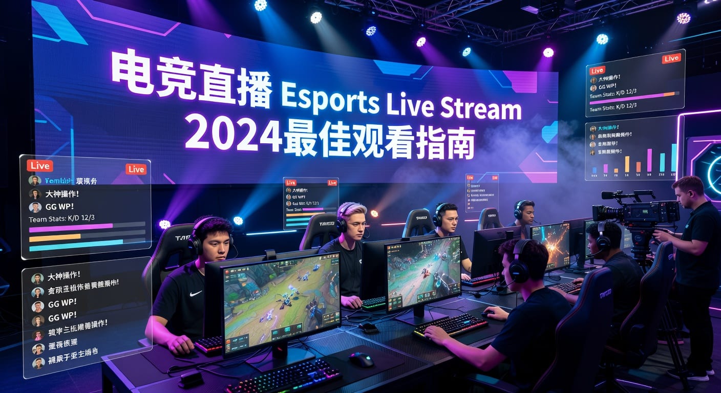 电竞直播 Esports Live Stream｜2026观赛与赛事跟进指南