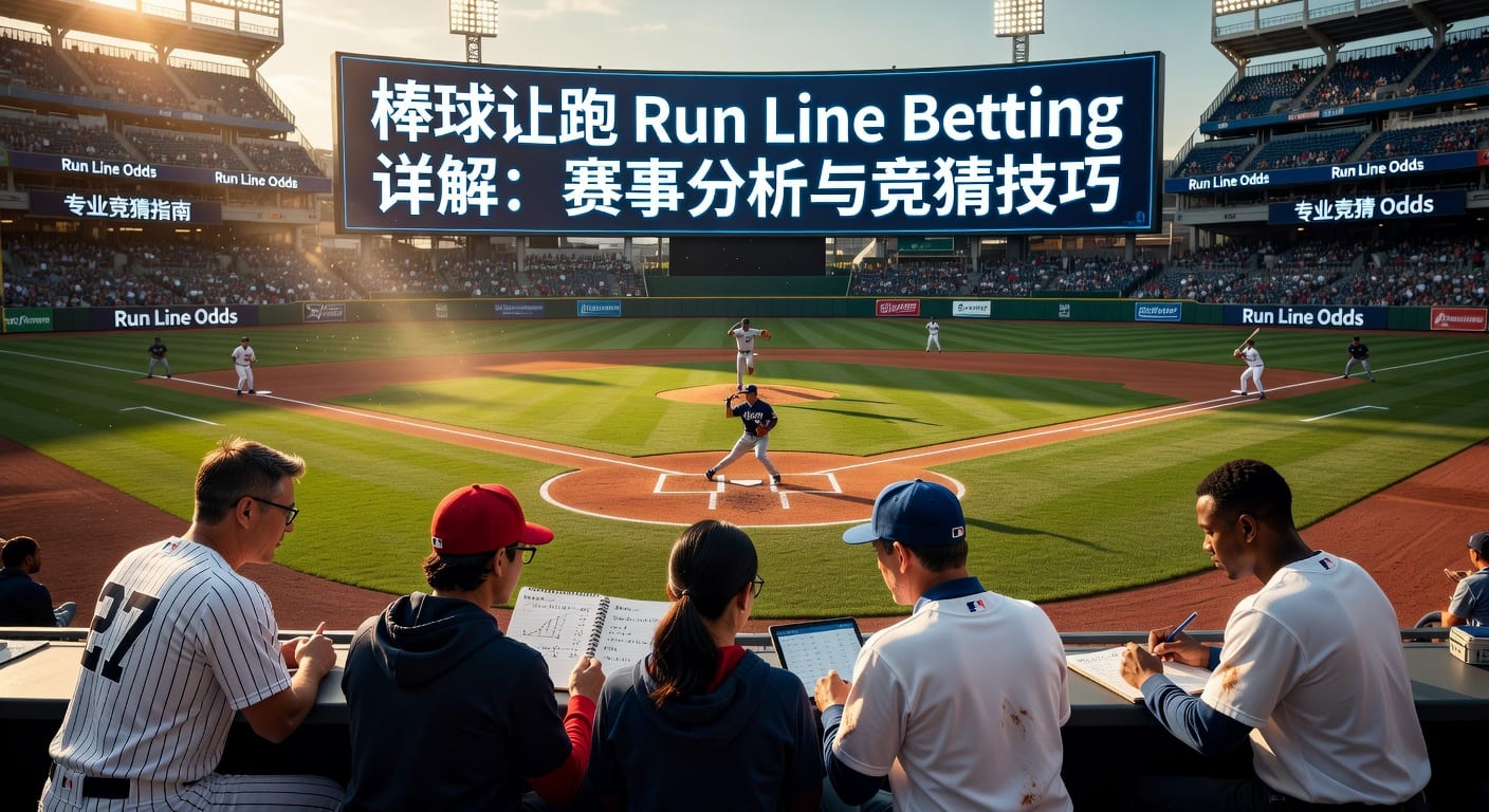 棒球让跑 run line betting 盘口解读与投注技巧