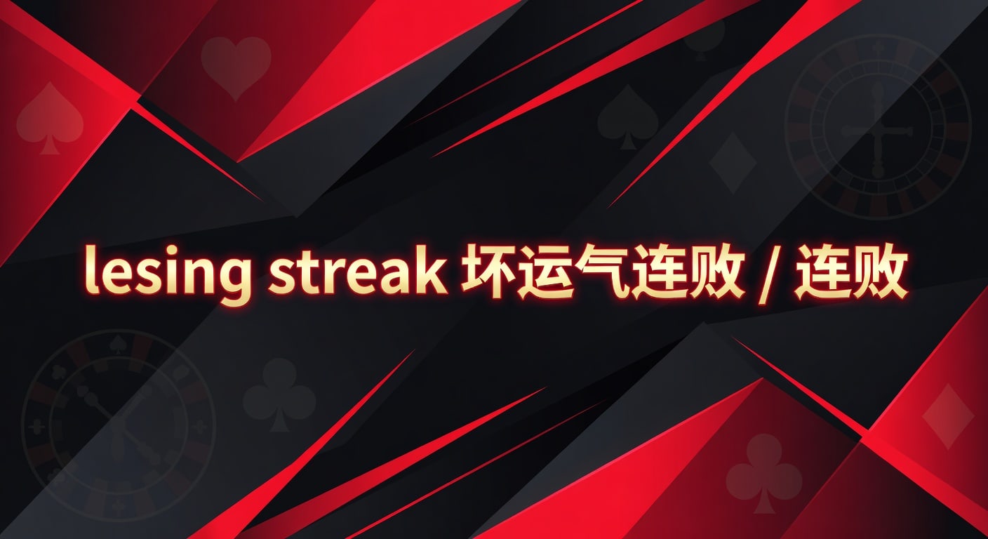 losing streak 坏运气连败：原因、信号与应对